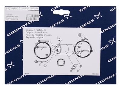 95702992 grundfos комплект, техническое обслуживание 5700838853438