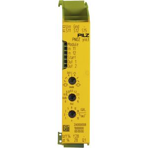 2A000008 Pilz Модуль расширения PNOZ yio3 2DI 1SO 1SO t