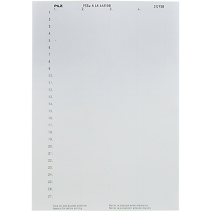 312958 Pilz  PSSu A LA0 (10 x 108 pcs.)