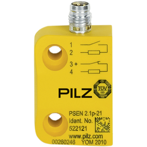 522121 Pilz Магнитный безопасный переключатель PSEN 2.1p-21/8mm/LED/1switch