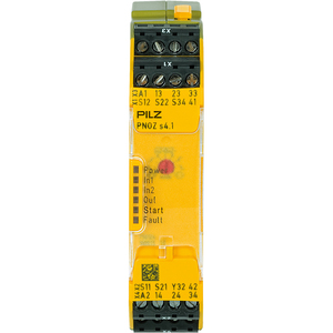 750124 Pilz Реле безопасности (автономный) PNOZ s4.1 24VDC 3 n/o 1 n/c