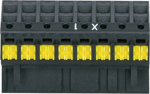 751008 Pilz Набор запасных подключаемых терминалов PNOZ s Set1spring loaded terminals 45mm
