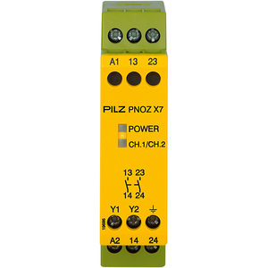 774054 Pilz Реле безопасности (автономный) PNOZ X7 115VAC 2n/o