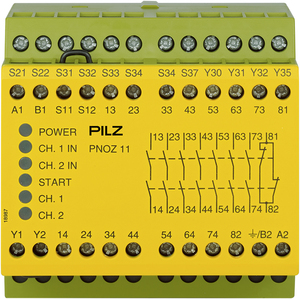 774086 Pilz Реле безопасности (автономный) PNOZ 11 230-240VAC 24VDC 7n/o 1n/c