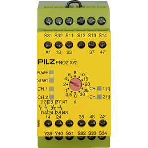 774500 Pilz Реле безопасности (автономный) PNOZ XV2 30/24VDC 2n/o 2n/o t