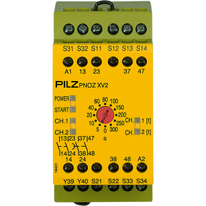 774508 Pilz Реле безопасности (автономный) PNOZ XV2 300/24VDC 2n/o 2n/o t