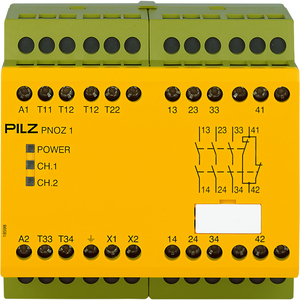 775600 Pilz Реле безопасности (автономный) PNOZ 1 24VAC 3n/o 1n/c