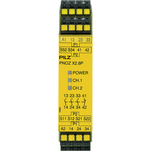 787302 Pilz Реле безопасности (автономный) PNOZ X2.8P C 24-240VAC/DC 3n/o 1n/c