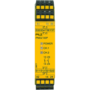 787303 Pilz Реле безопасности (автономный) PNOZ X2P C 24VACDC 2n/o