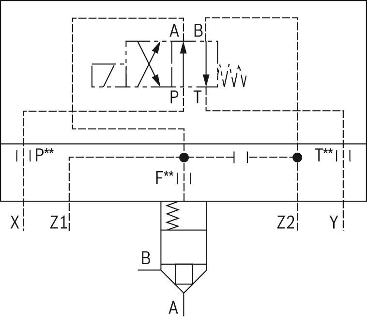 R900923100 крышка логического блока LFA25HWMA2-7X/ Bosch Rexroth