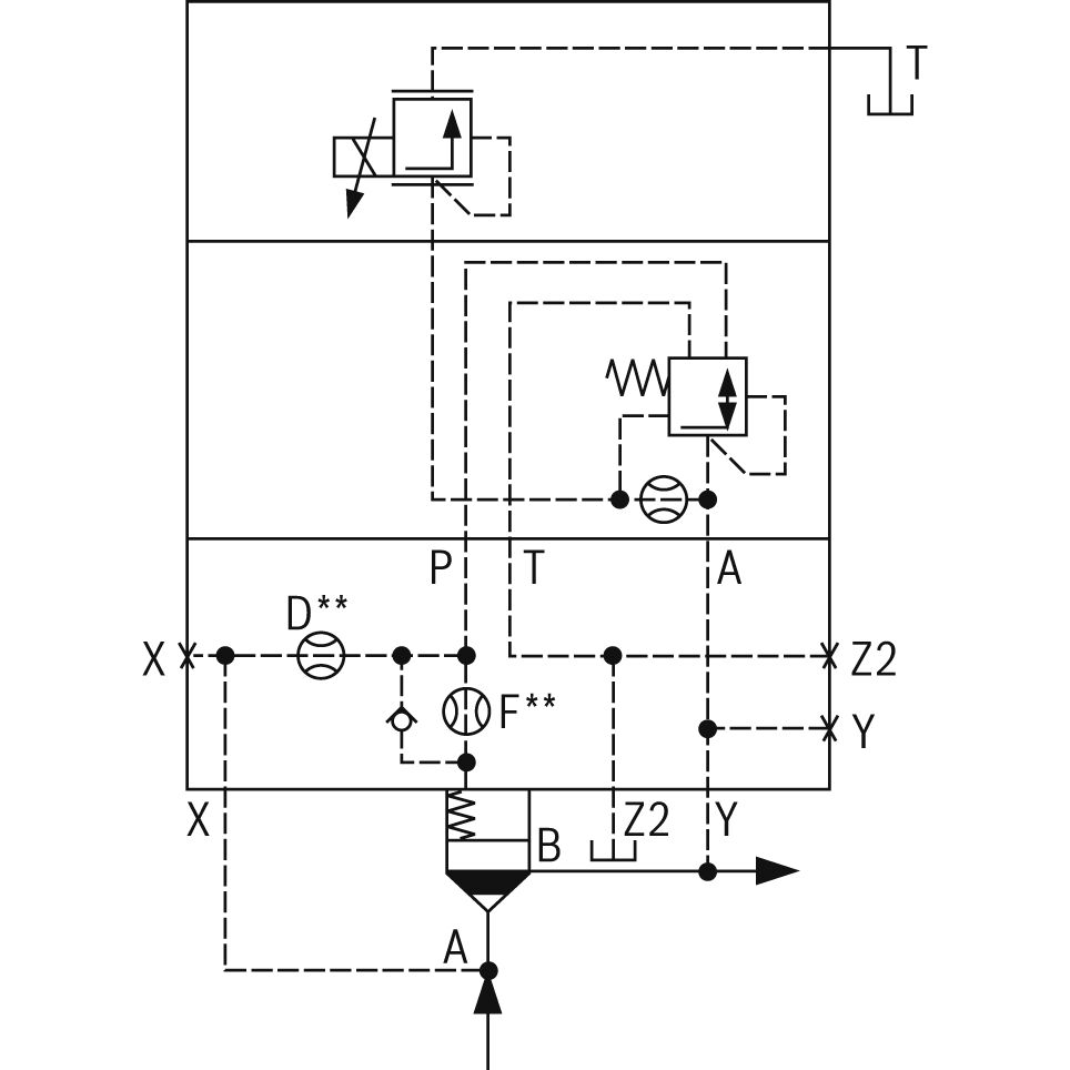 R900938104 крышка логического блока LFA40DREV-7X/006 Bosch Rexroth