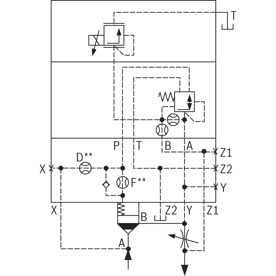 R900968263 крышка логического блока LFA32DREZ-7X/014 Bosch Rexroth