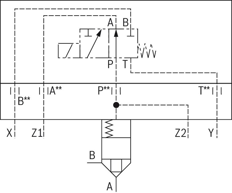 R900973165 крышка логического блока LFA40WECA-7X/ Bosch Rexroth