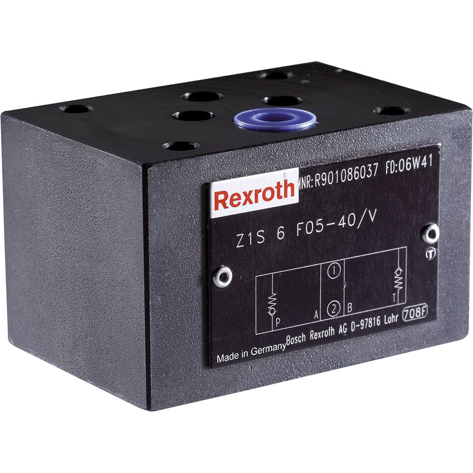 R901086060 обратный клапан SANDWICH PLATE Z1S6T50-4X/V Bosch Rexroth