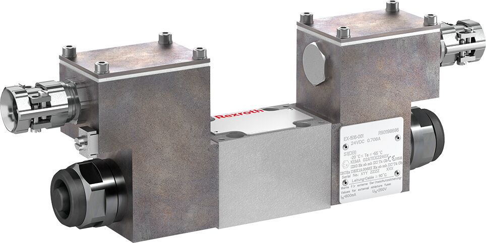 R901144990 направляющий клапан с клапаном-штоком 4WE6EB6X/EW110RNXEZ2/V Bosch Rexroth
