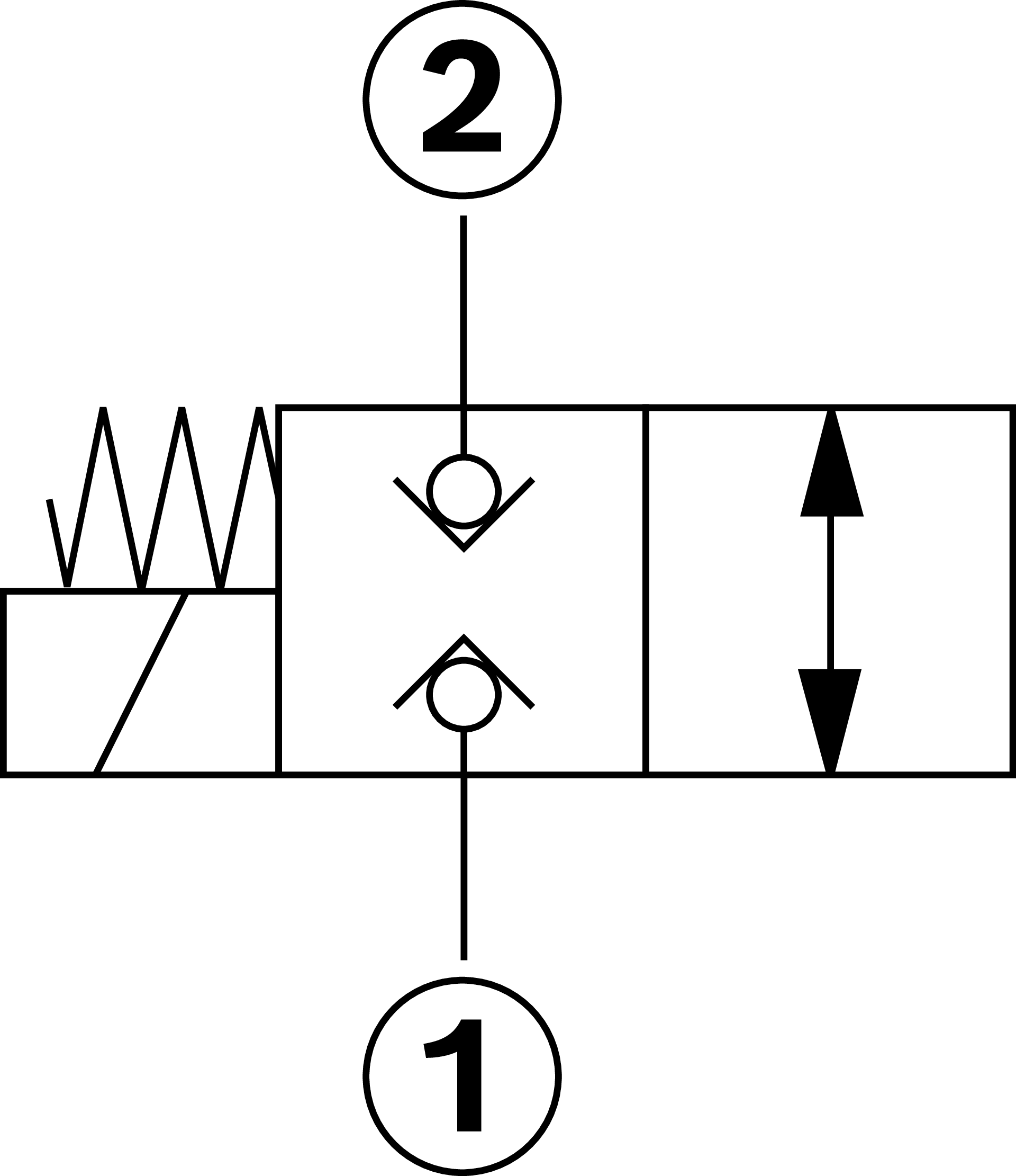 R901252715 направляющий клапан с подпружиненным золотником KSDER0NA/BN11V Bosch Rexroth