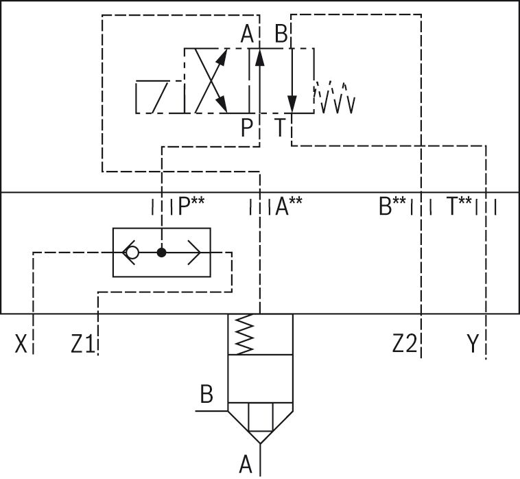 R901383014 крышка логического блока LFA40GWMA-7X/ Bosch Rexroth