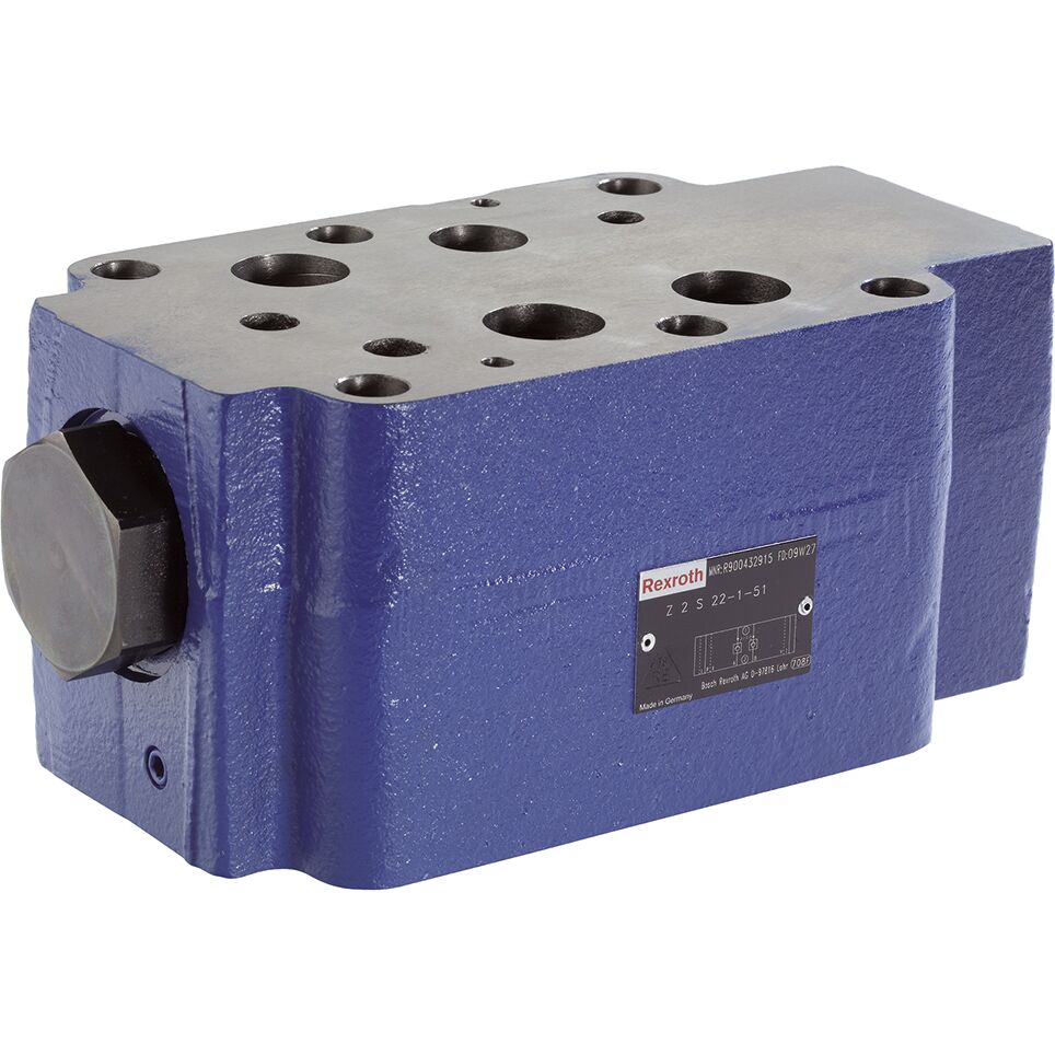 R901417166 обратный клапан SANDWICH PLATE Z2S16-1-5X/VJ3 Bosch Rexroth