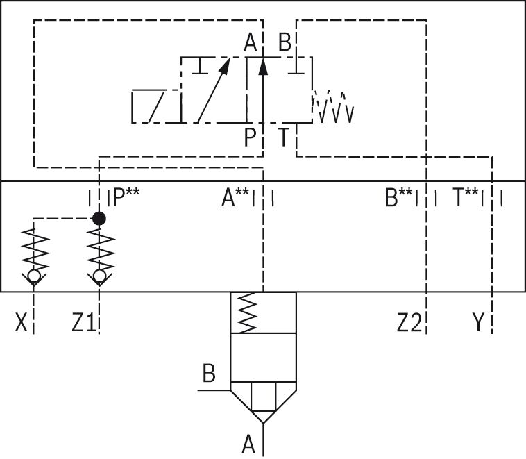 R901440984 крышка логического блока LFA50GWMA20-7X/A25 Bosch Rexroth