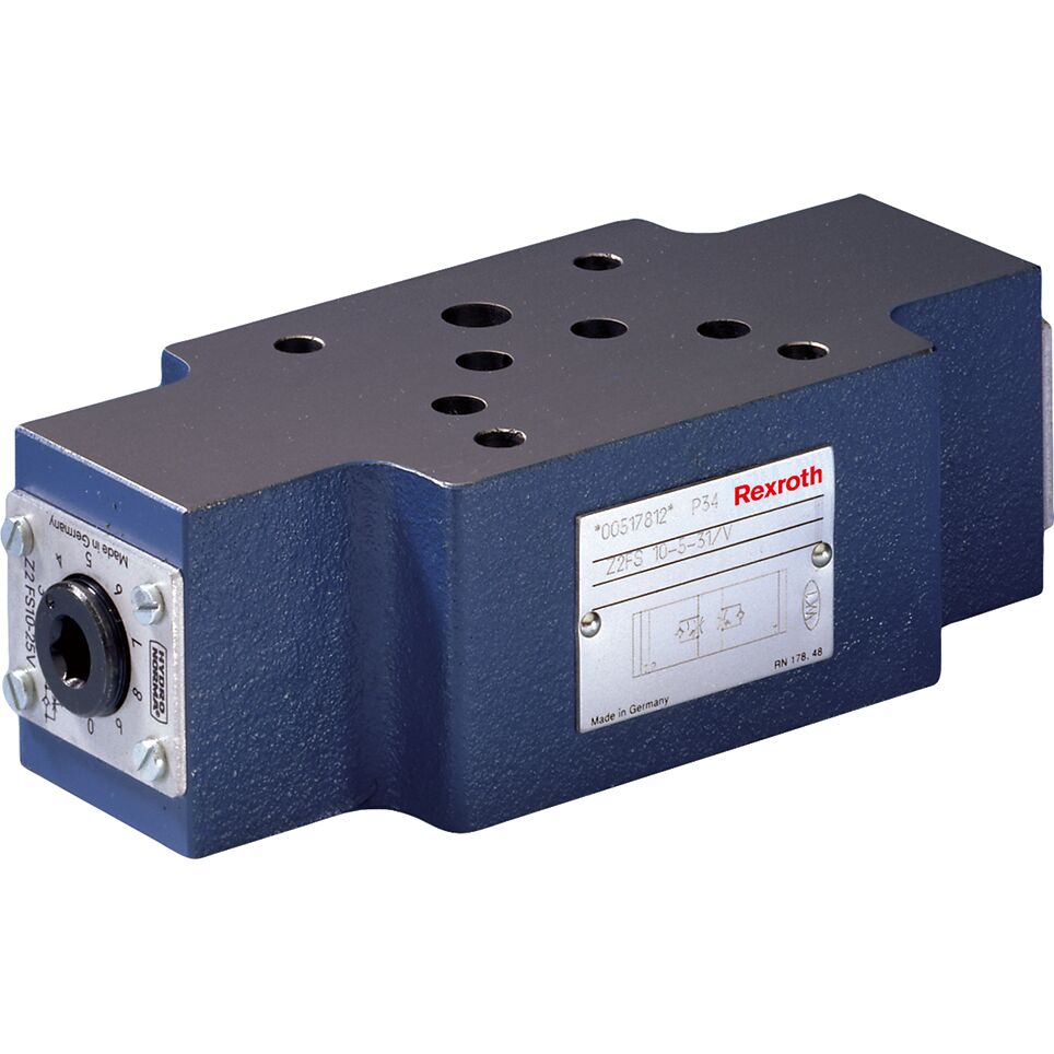 R901460800 клапан с регулировкой и обратным потоком Z2FS10-5-3X/J3 Bosch Rexroth