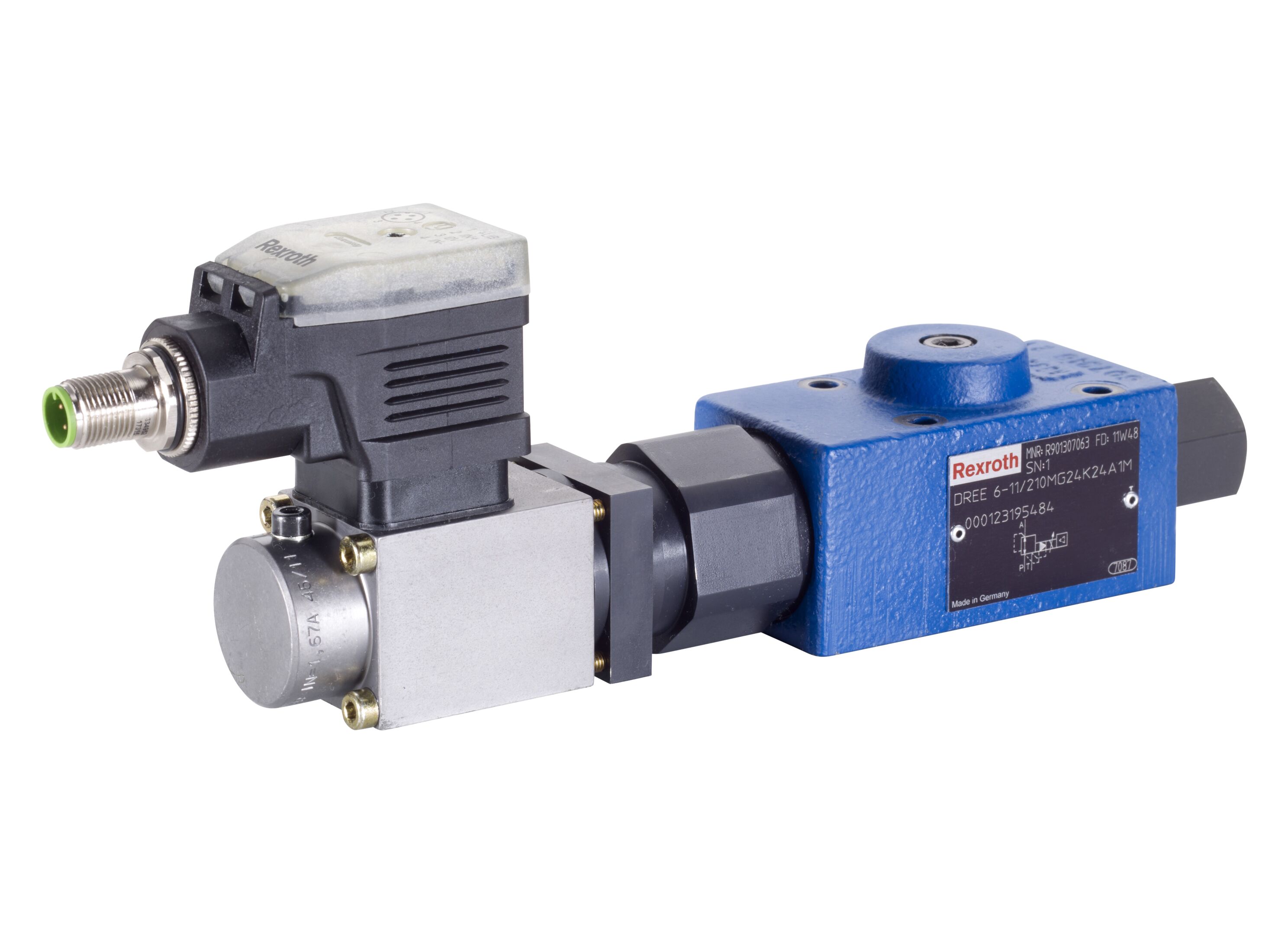 R901501524 PROPORTIONAL PRESSURE CONTROL VALVE -Z ZDREE6VP2-1X/210MG24N9K24A1V Bosch Rexroth