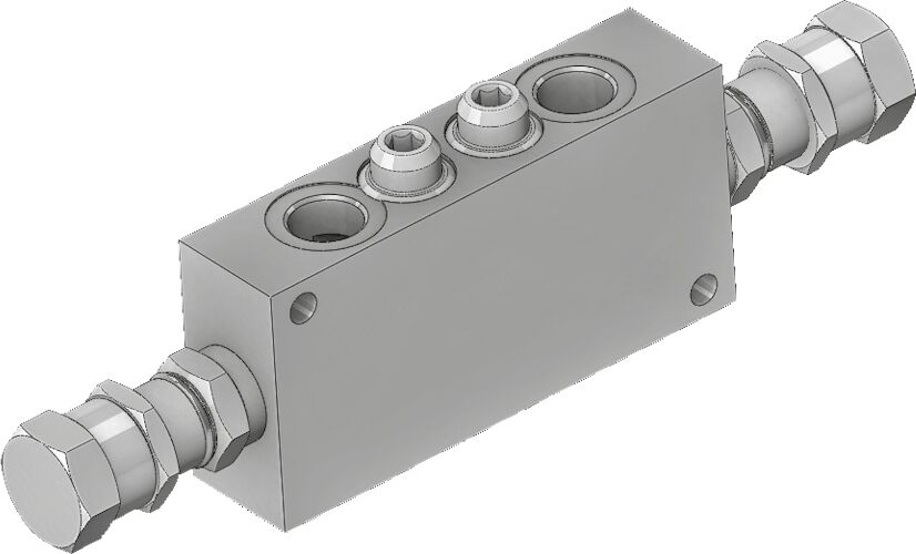 R930001789 клапан с компонентами внутри корпуса 054205020420000-VBSO-DE-CC-34-20 Bosch Rexroth