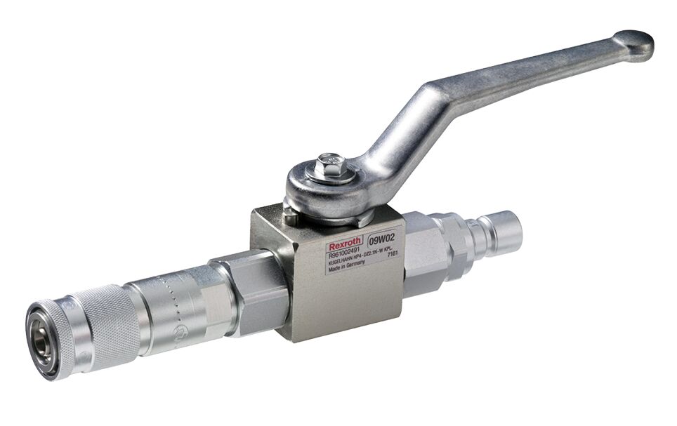 R961002491 BALL VALVE TS-HC-AB21-20/G 1/4-500 Bosch Rexroth